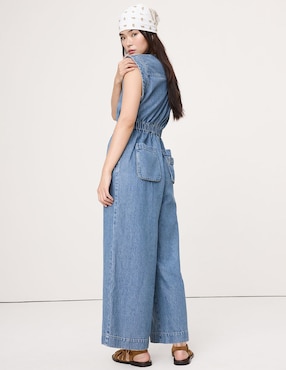 Jumpsuit de mezclilla para mujer