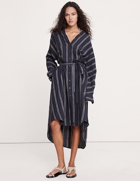 Vestido midi casual para mujer
