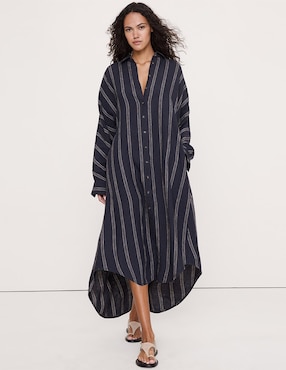 Vestido midi casual para mujer