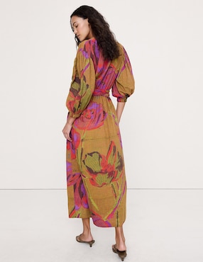 Vestido midi casual para mujer