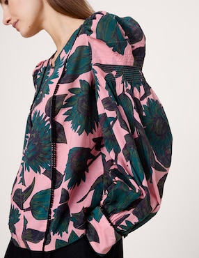 Blusa manga larga para mujer