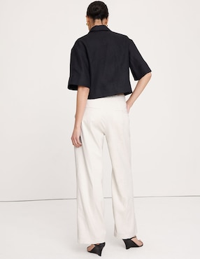 Pantalón relaxed straight para mujer