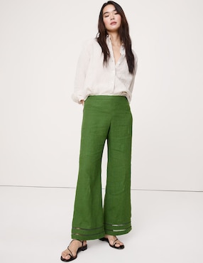 Pantalón flare para mujer