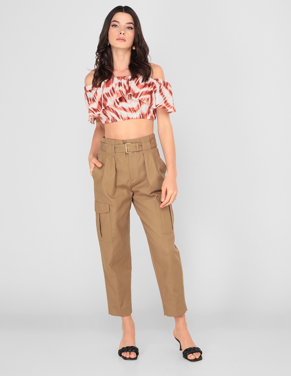 Blusa manga corta para mujer 3