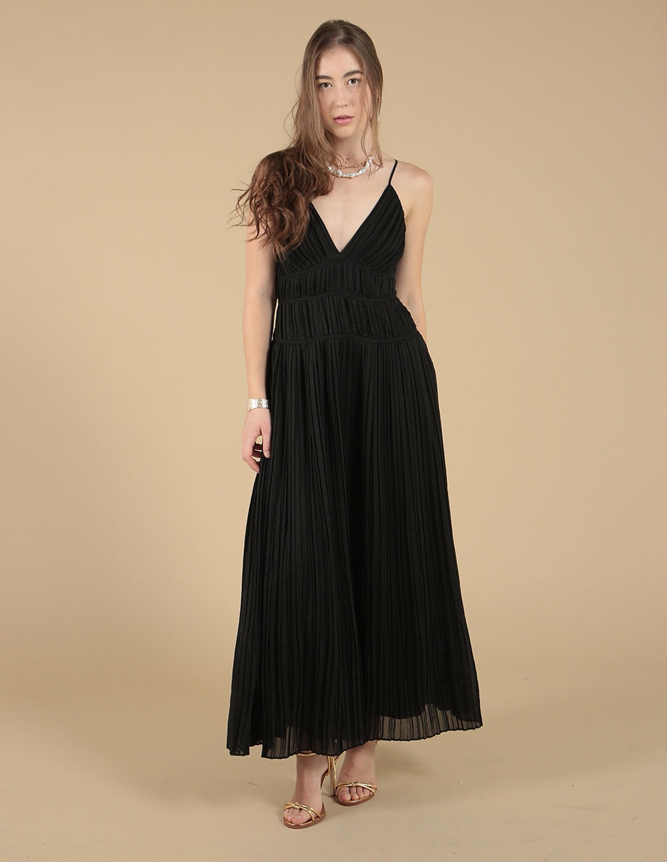 Vestido largo casual para mujer