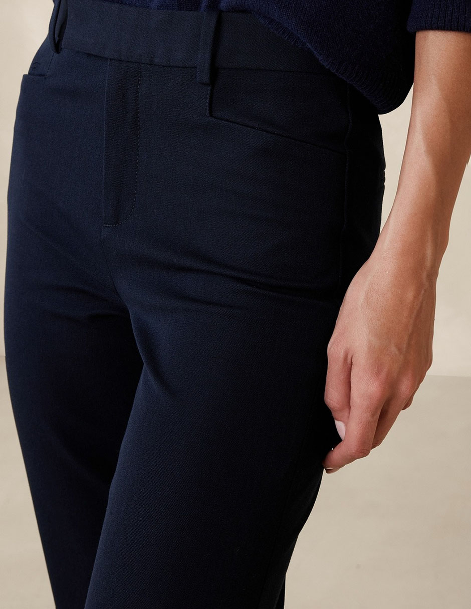 Pantalón de vestir straight para mujer 7
