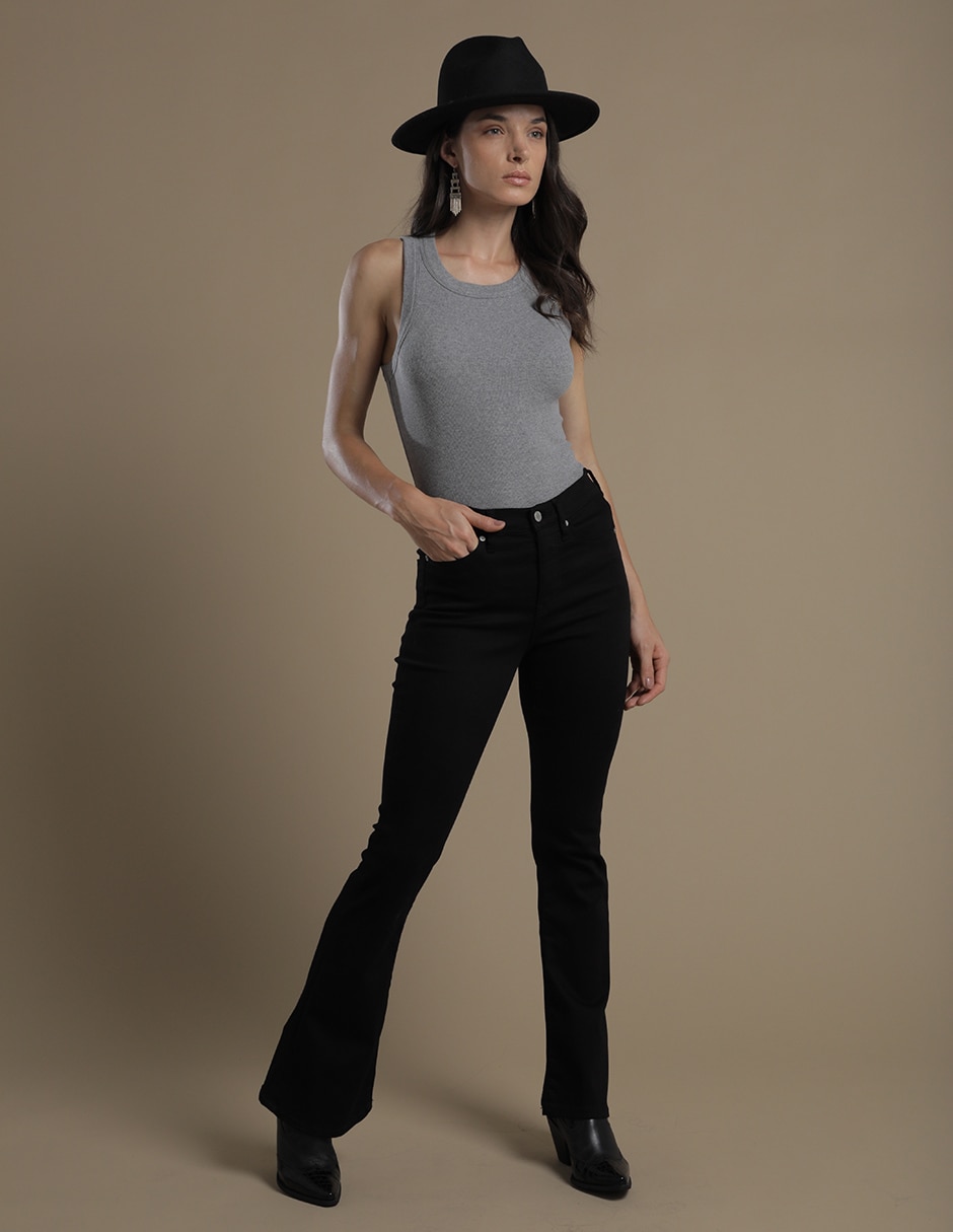 Playera cuello redondo para mujer 5