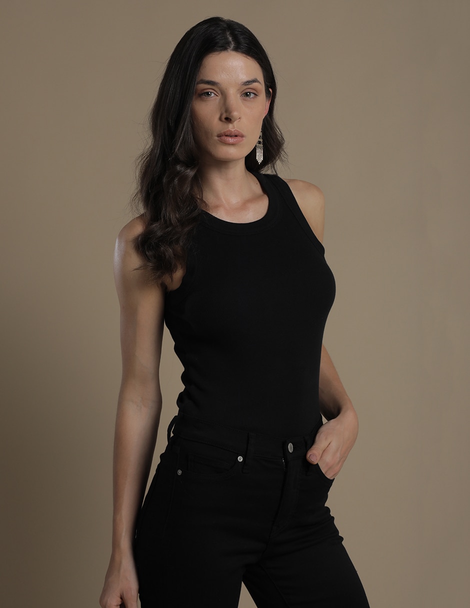 Playera cuello redondo para mujer Playera cuello redondo para mujer