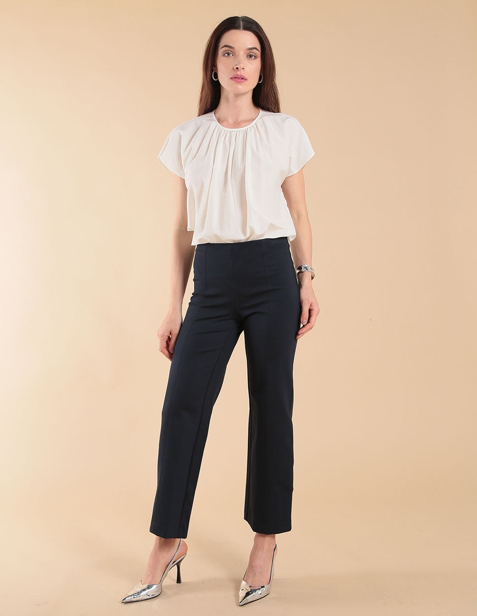 Pantalón de vestir straight para mujer 3