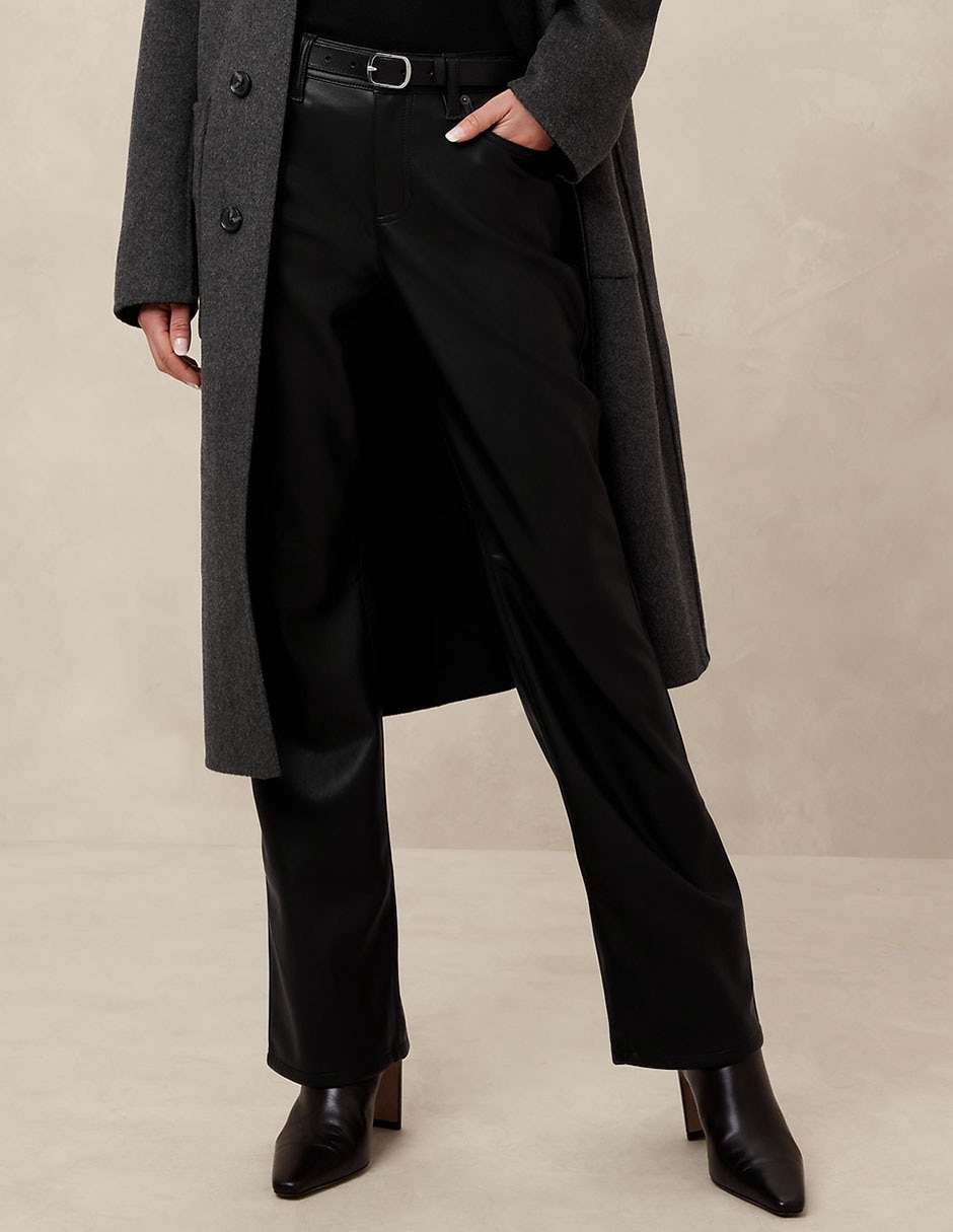 Pantalón de vestir straight para mujer 1