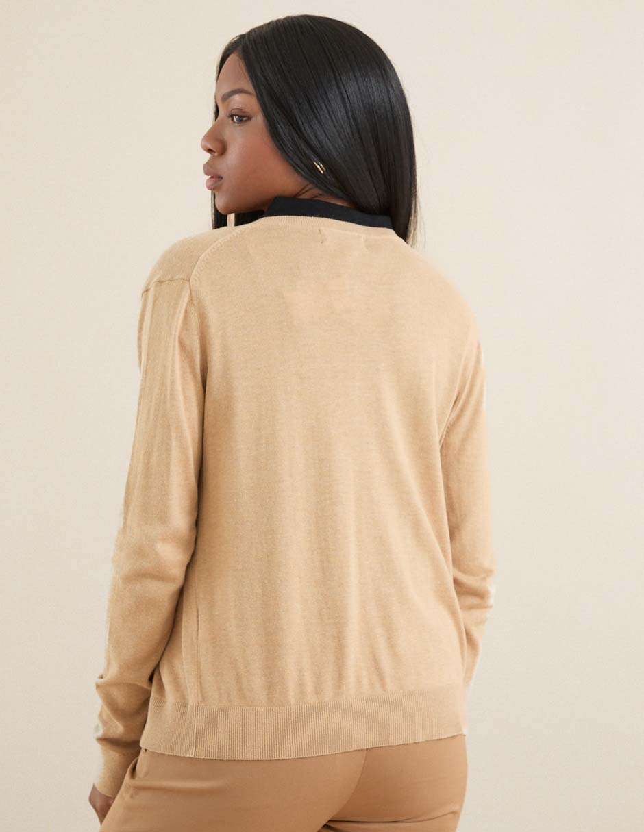 SUÉTER BANANA 504938 NO APLI, M, KHAKI
