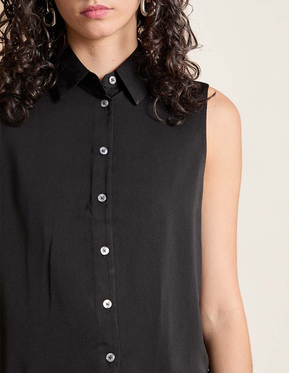 CAMISA BANANA 715242 REGUL, XCH, NEGRO