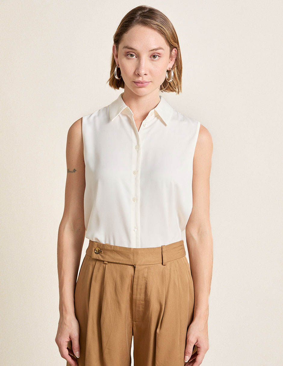 Camisa sin manga para mujer Camisa sin manga para mujer