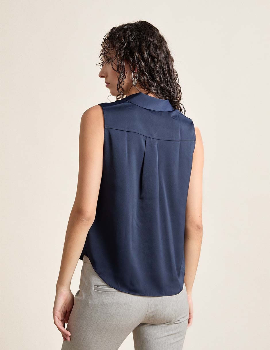 Camisa sin manga para mujer 2
