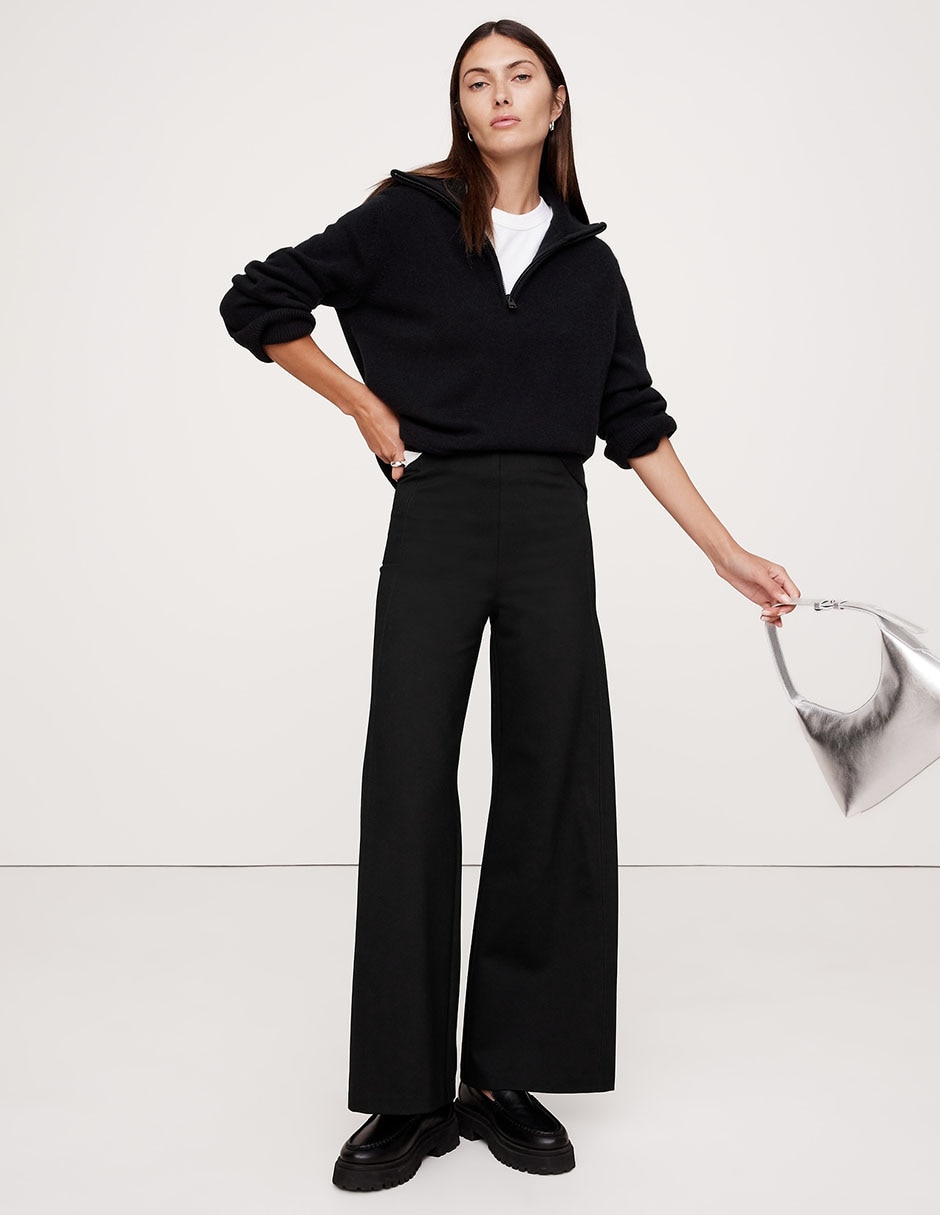 Pantalón wide leg para mujer
