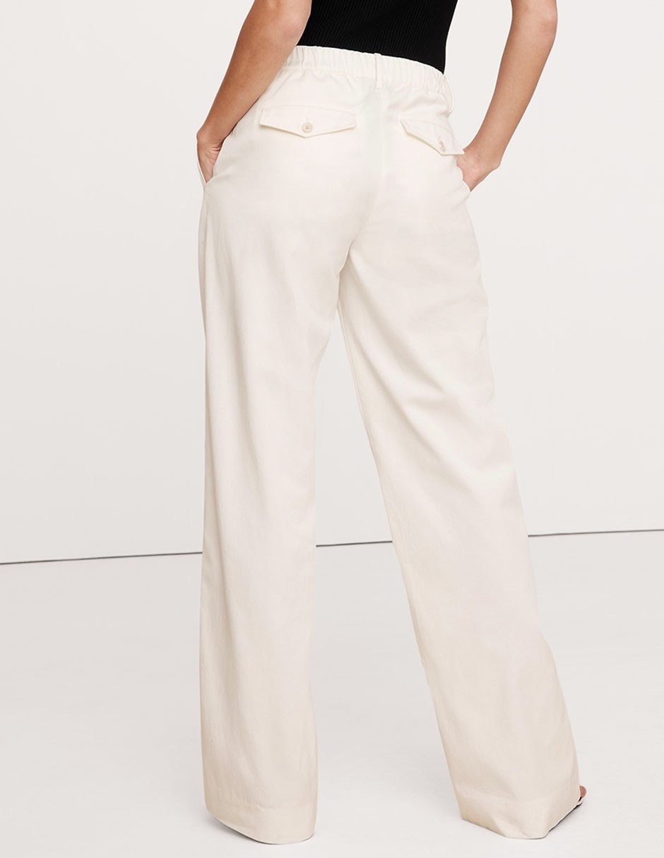 Pantalón de vestir amplio para mujer 2