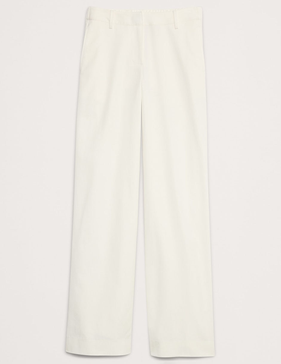 Pantalón de vestir amplio para mujer 4