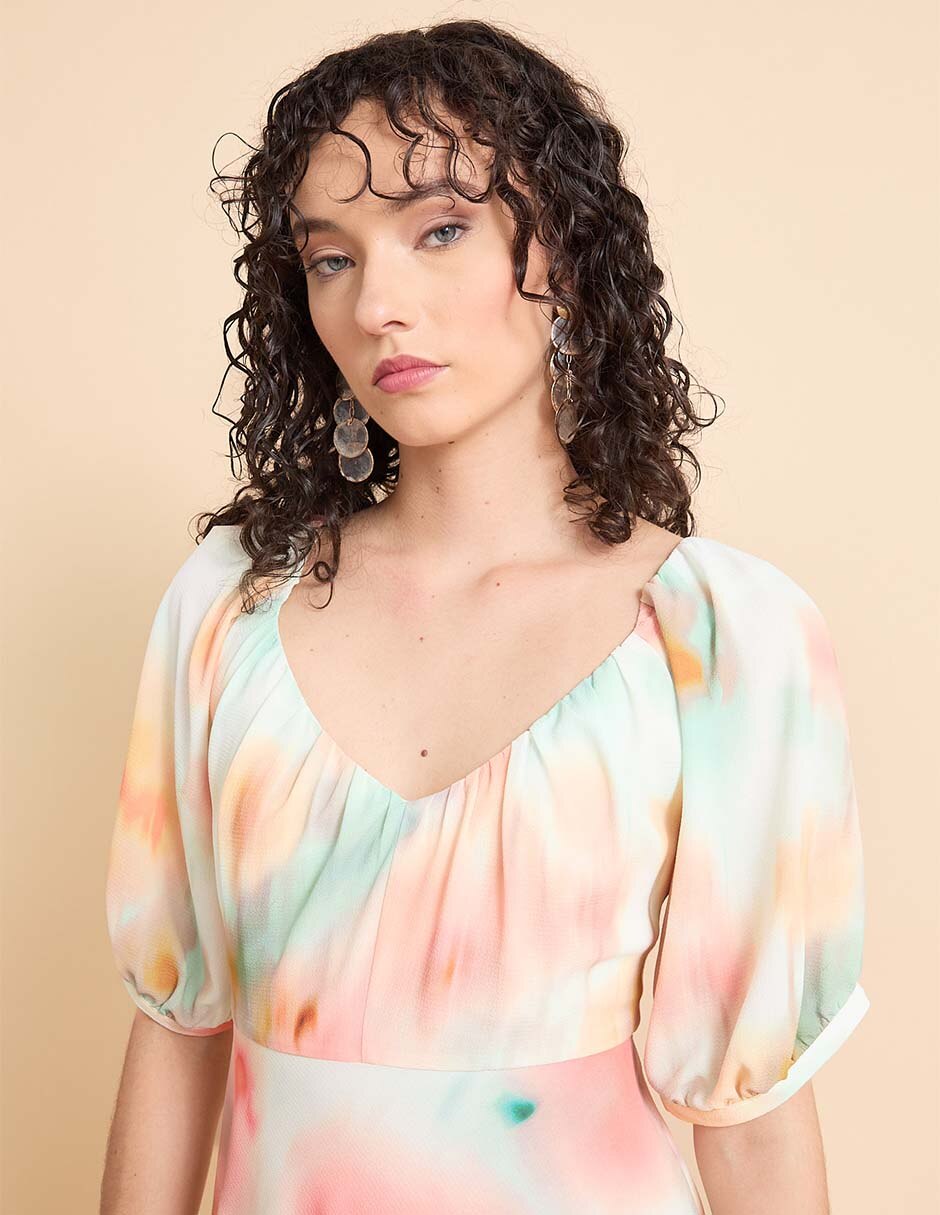 Vestido largo casual para mujer 3