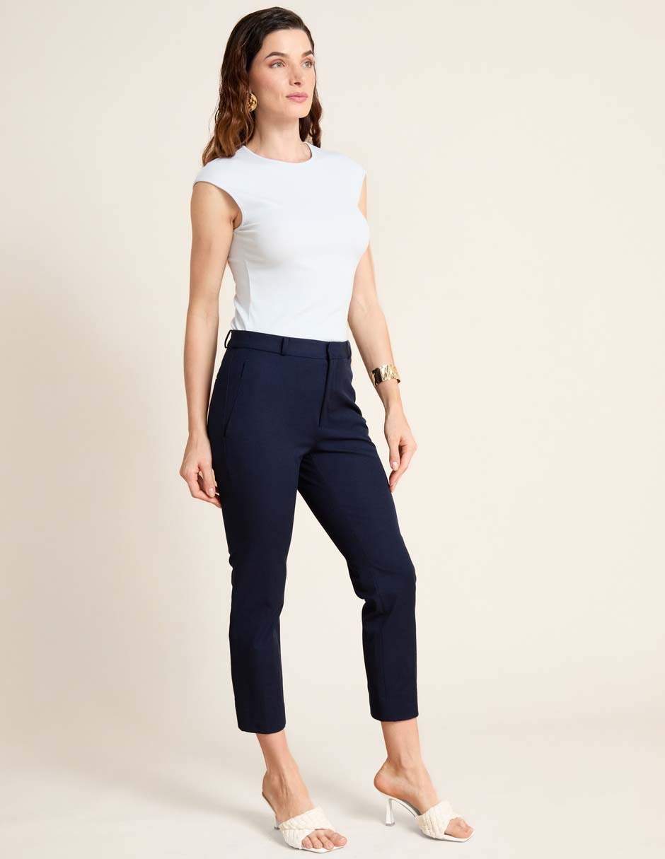 Pantalón de vestir slim para mujer 3