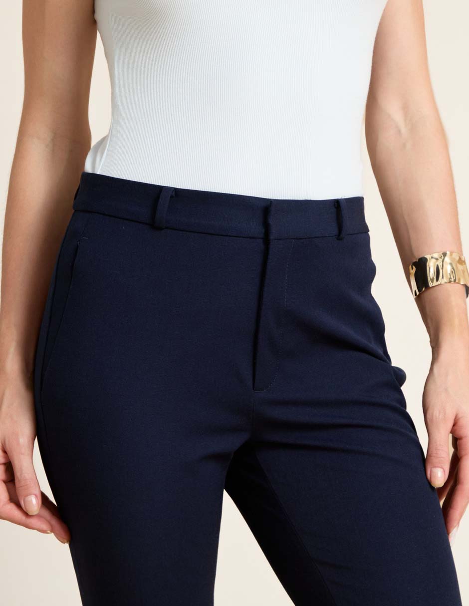 Pantalón de vestir slim para mujer 4