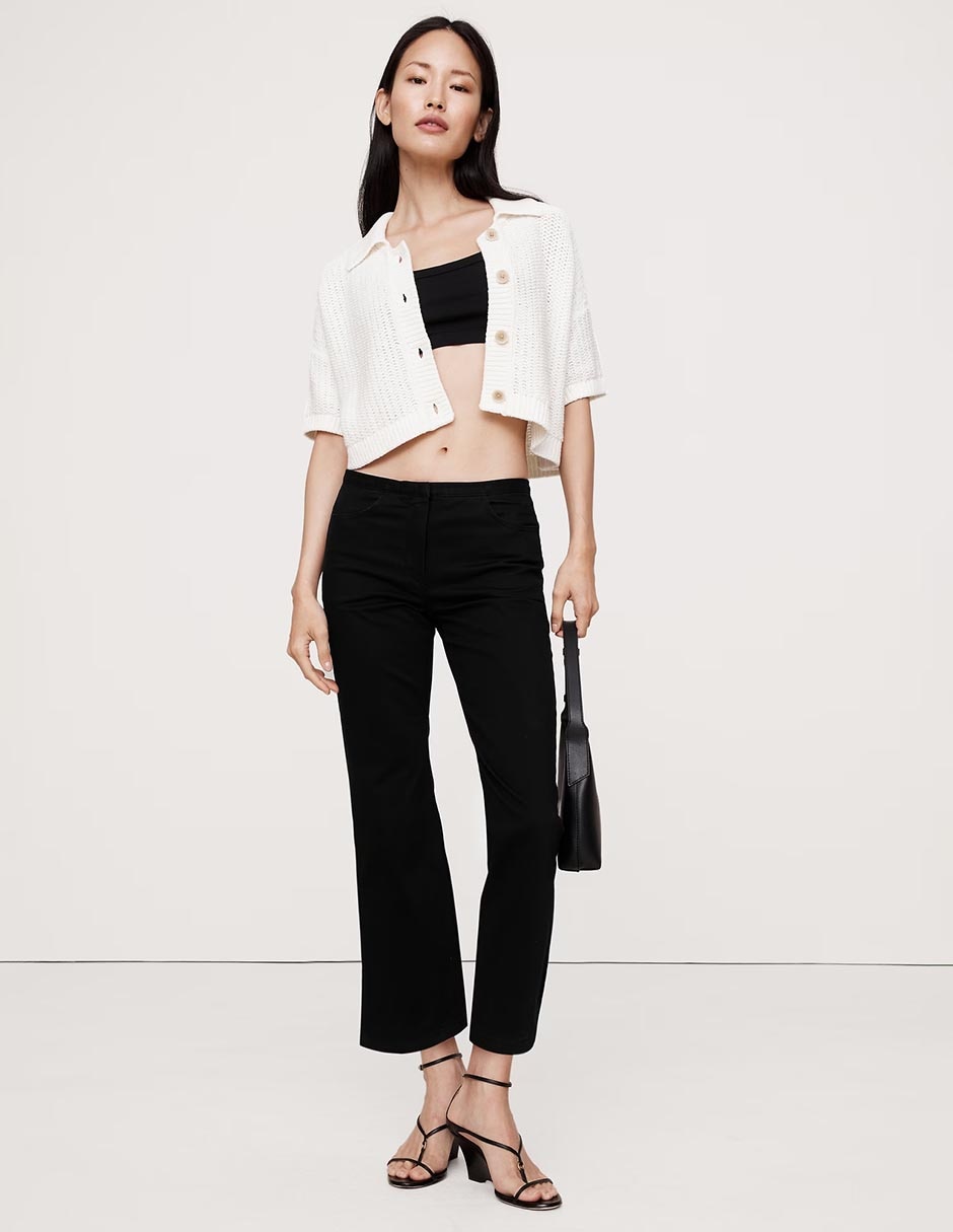 Pantalón relaxed slim para mujer