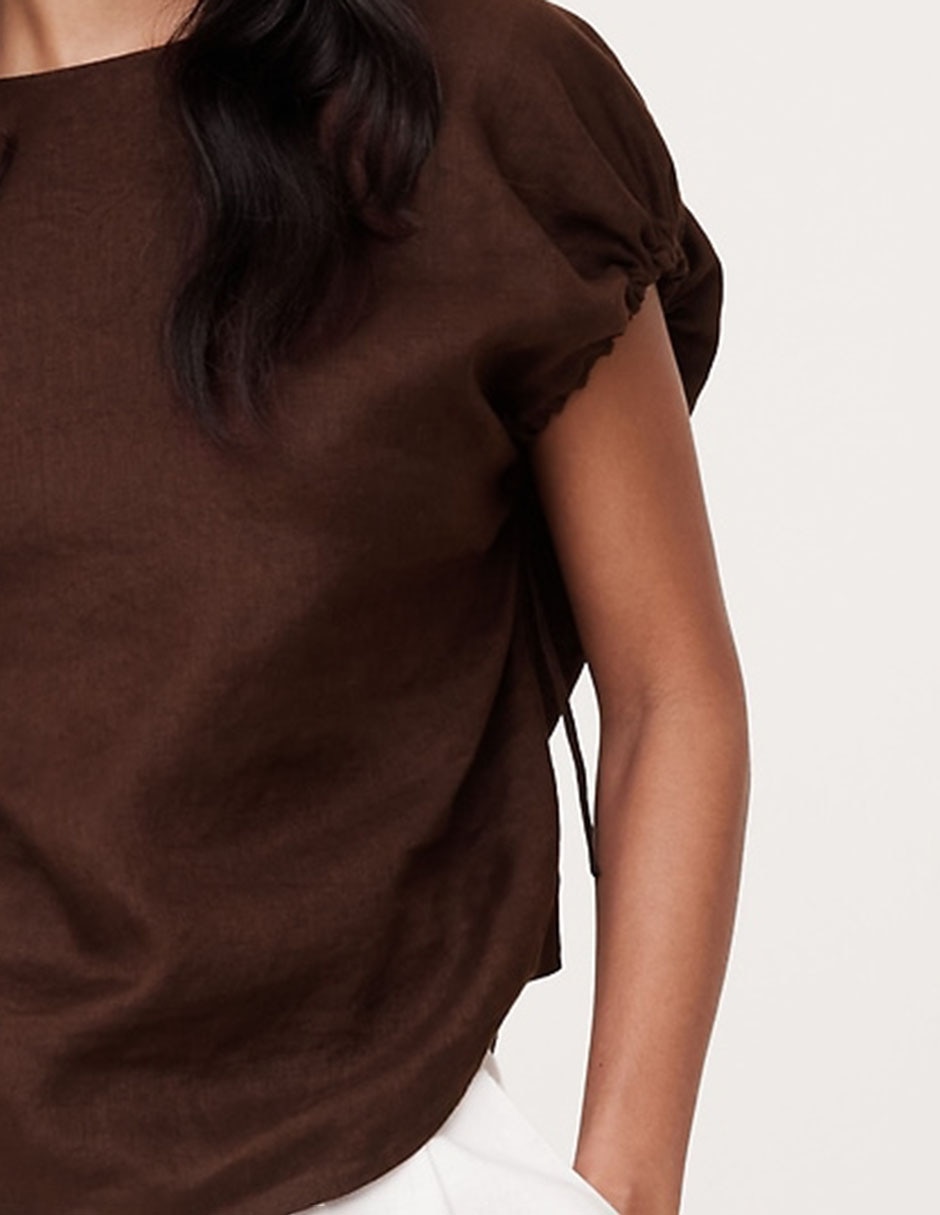 Blusa manga corta para mujer 2