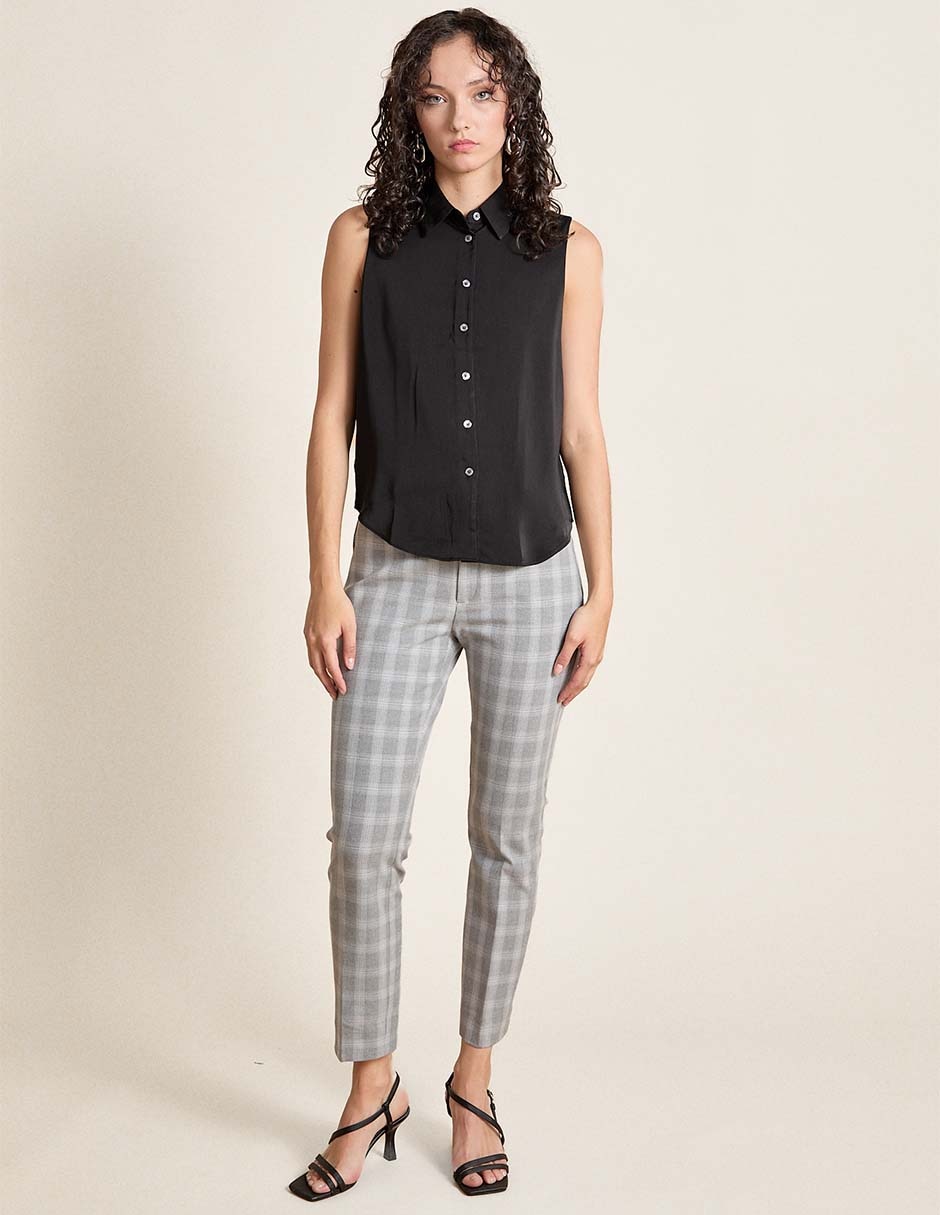 PANTALÓN BANANA 771823 ALGOD, 10, GRIS