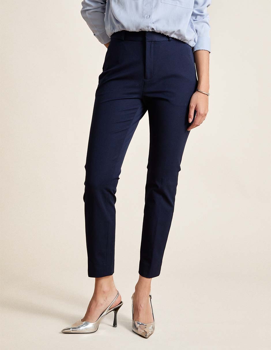 Pantalón de vestir slim para mujer Pantalón de vestir slim para mujer