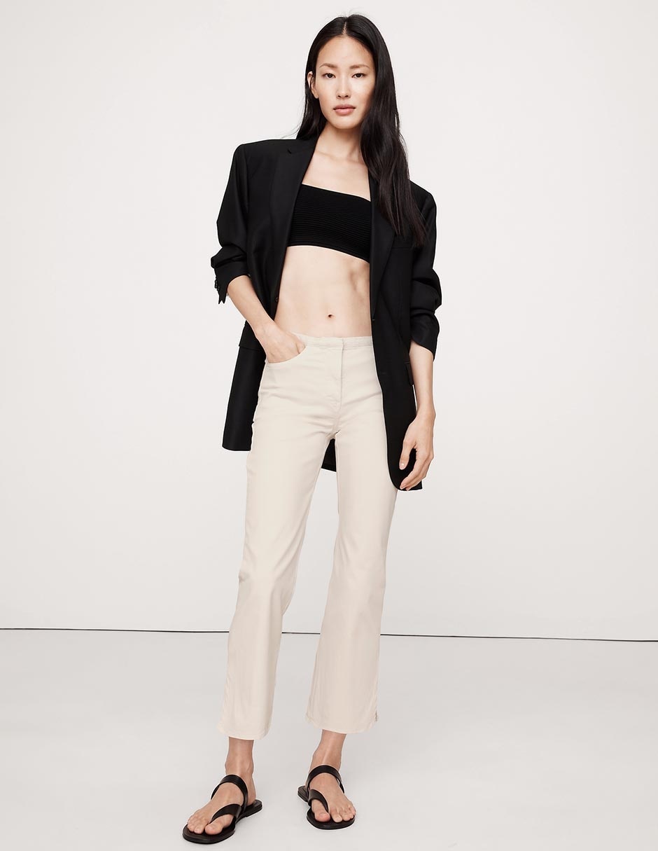 PANTALÓN CAPRI BANANA 77271, 0, BLANCO