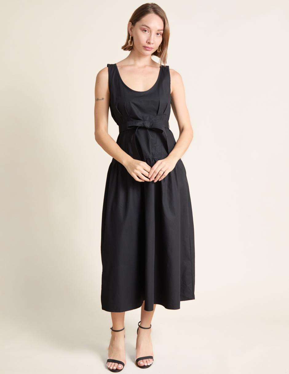 Vestido crop casual para mujer