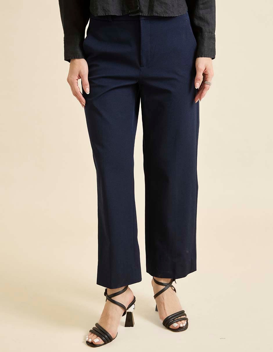 Pantalón de vestir straight para mujer