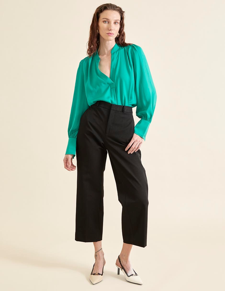 Pantalón de vestir straight para mujer 3