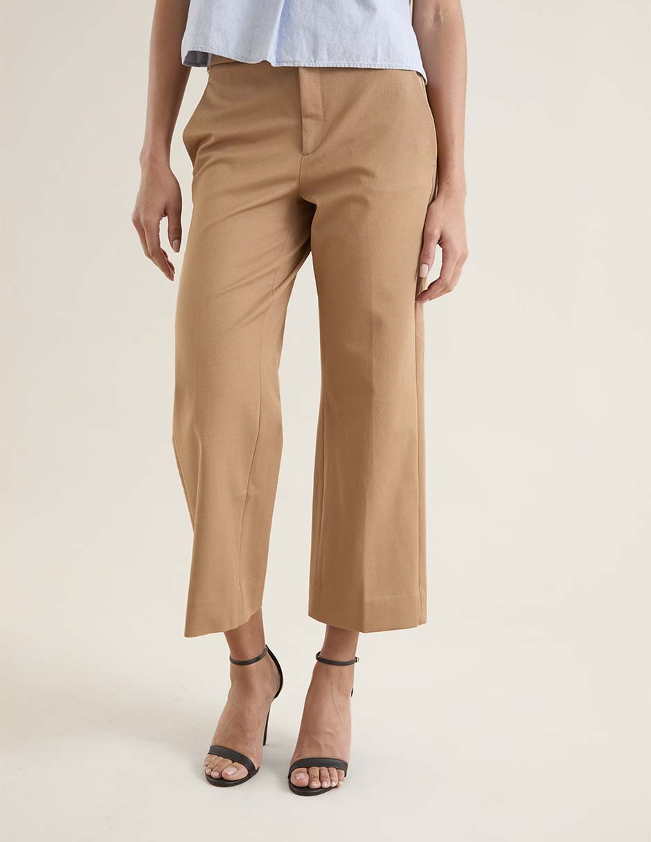 Pantalón de vestir straight para mujer