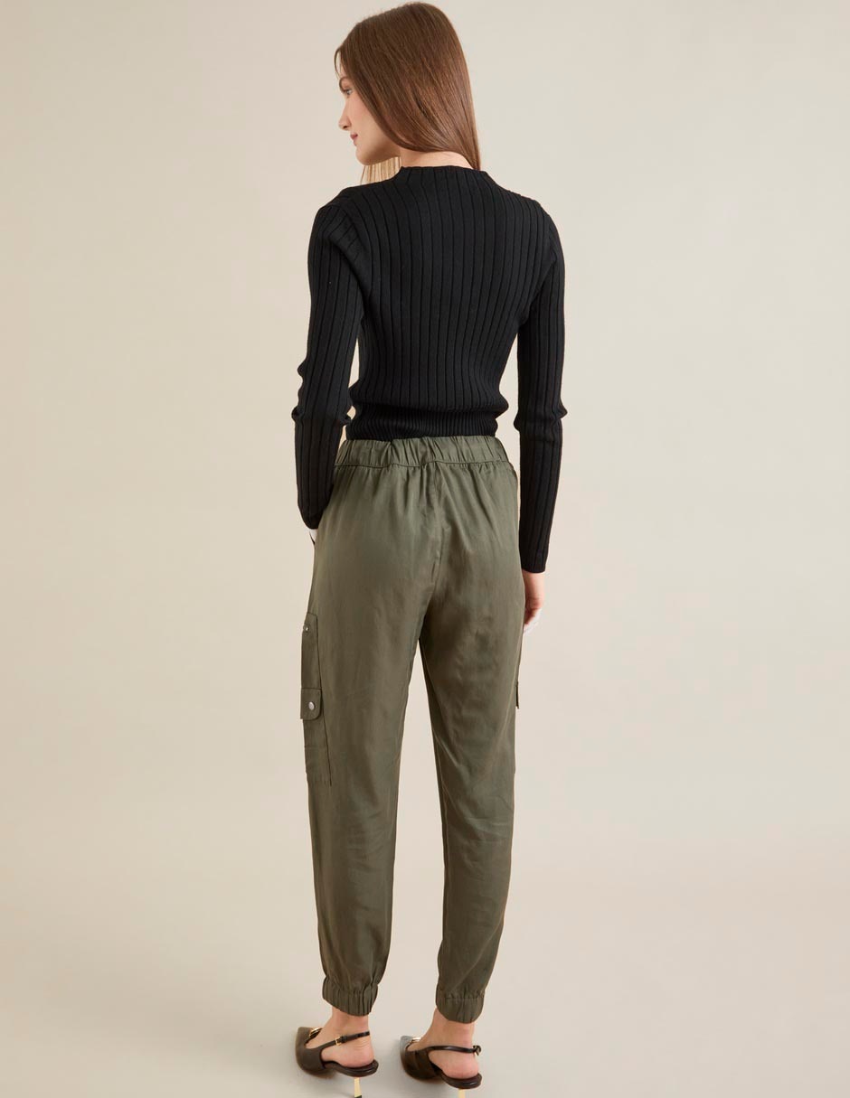 PANTALÓN BANANA 776844, 2XG, VERDE OLIVO