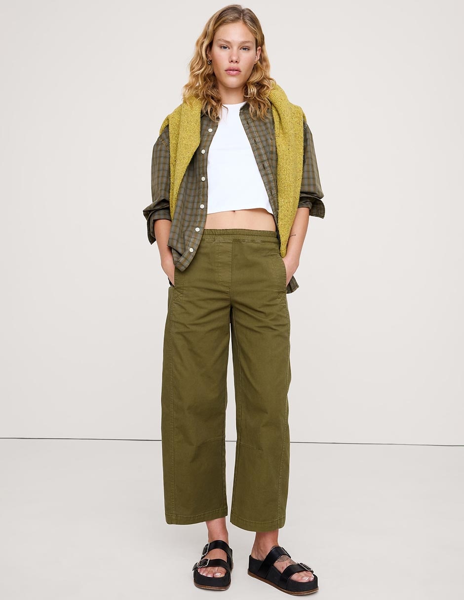 Pantalón wide leg para mujer Pantalón wide leg para mujer