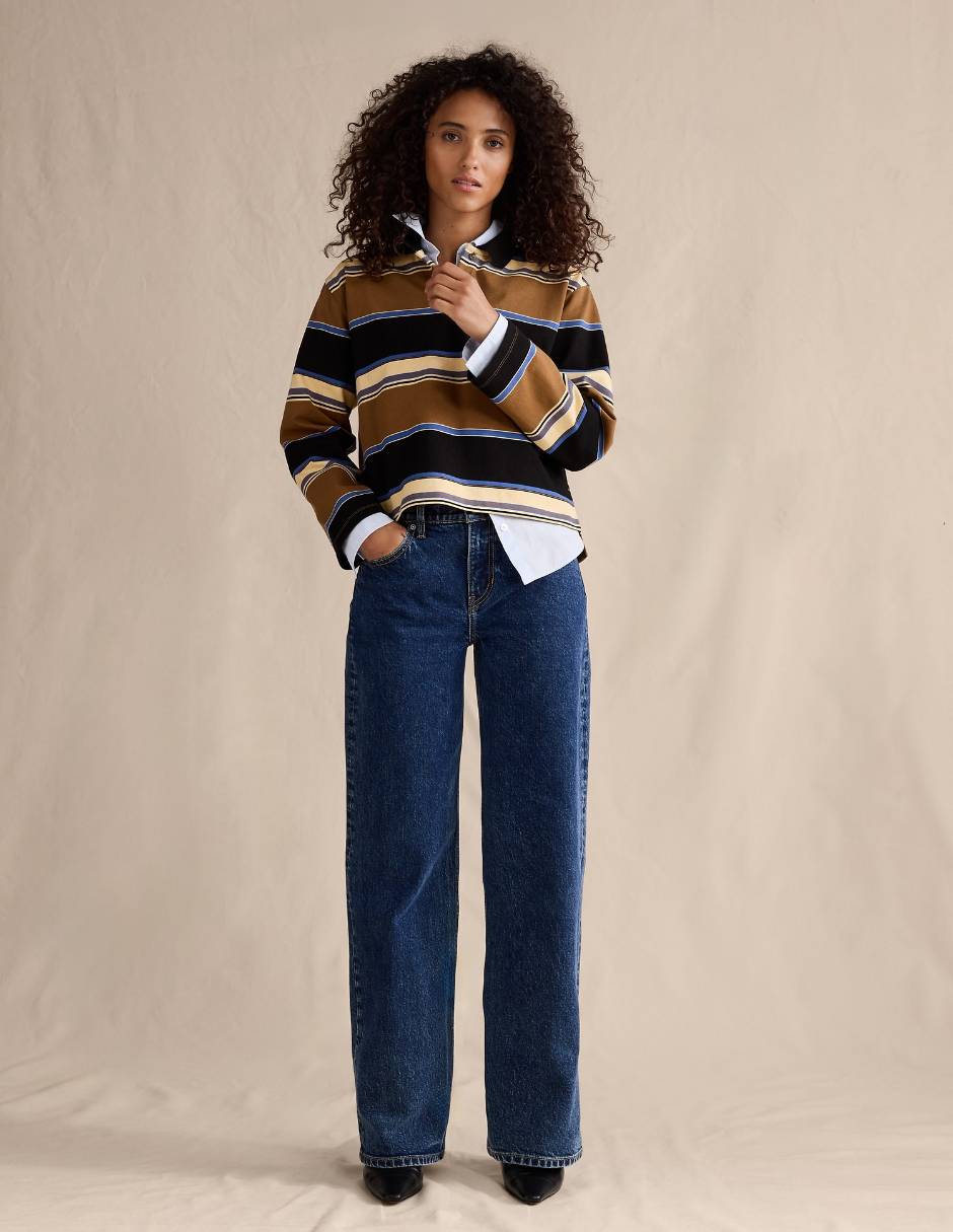 Jeans amplio para mujer