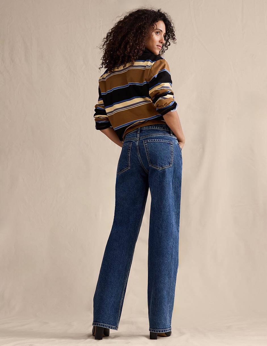 Jeans amplio para mujer 2