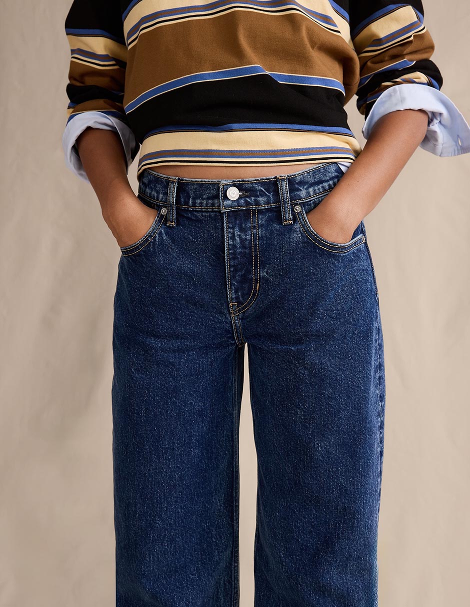 Jeans amplio para mujer 3