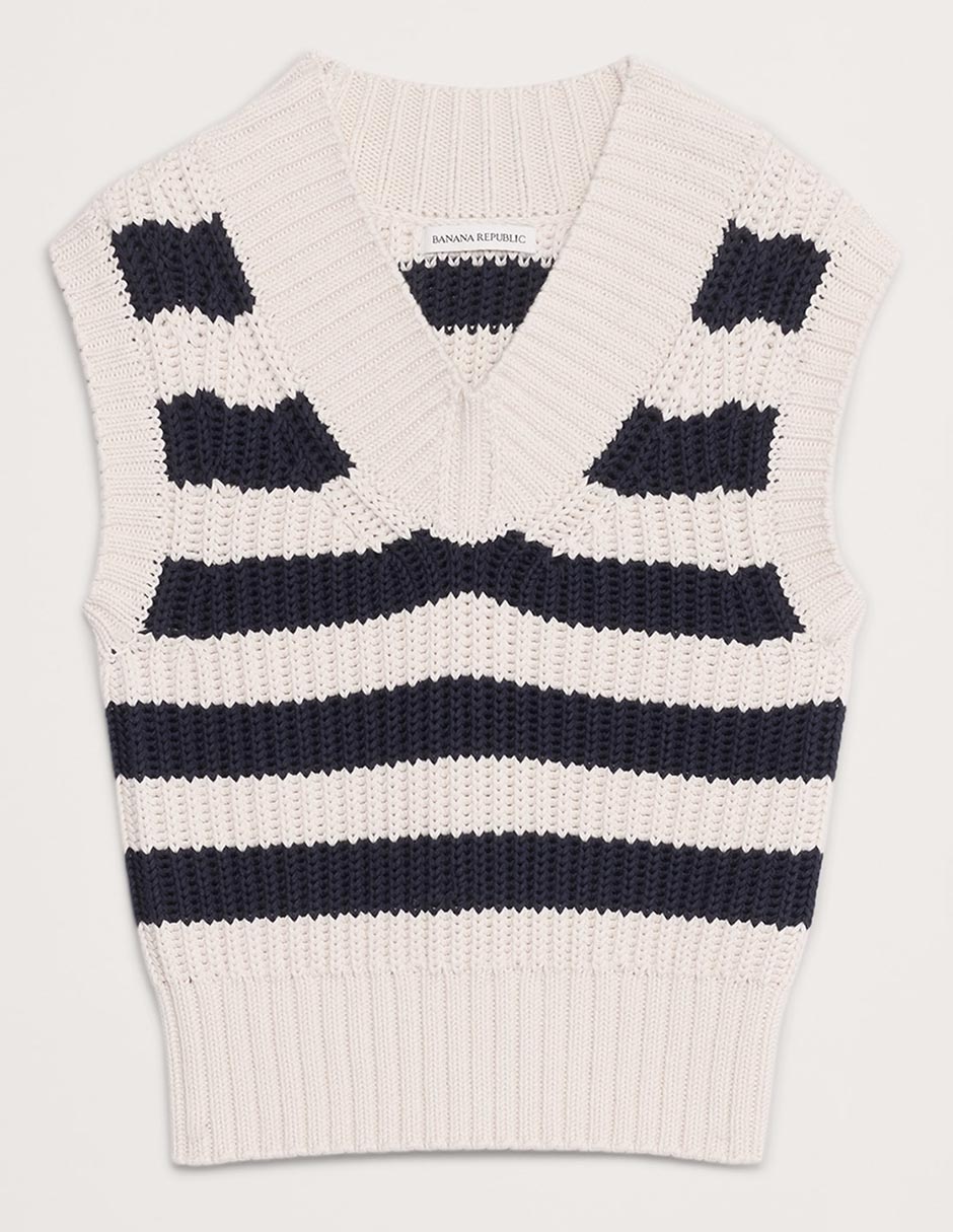 Suéter cuello V para mujer 4