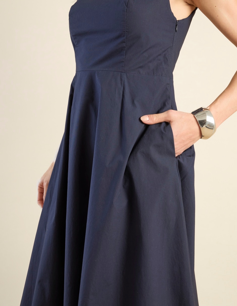 Vestido midi casual para mujer 5