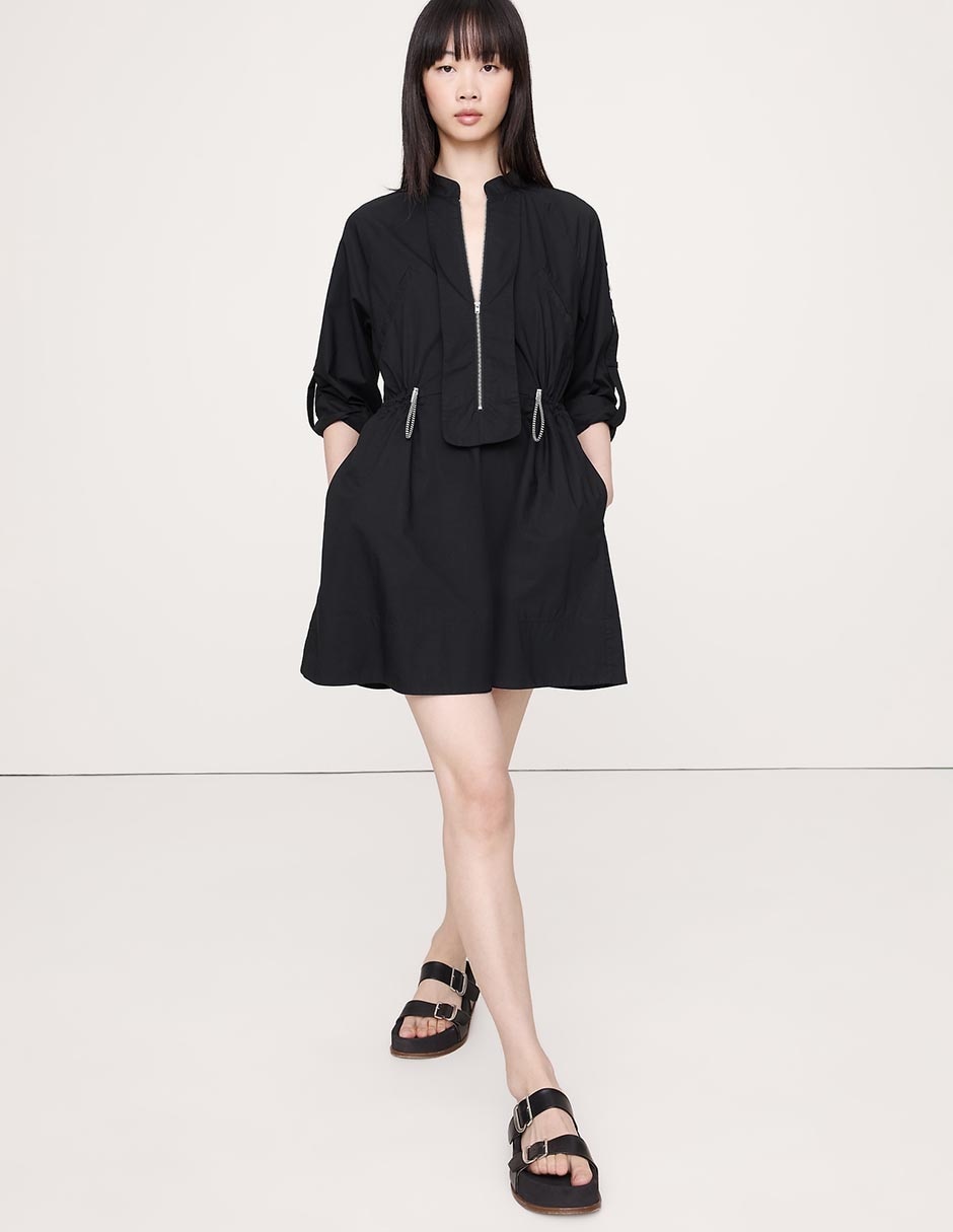 VESTIDO BANANA 818082 CORTO, G, NEGRO
