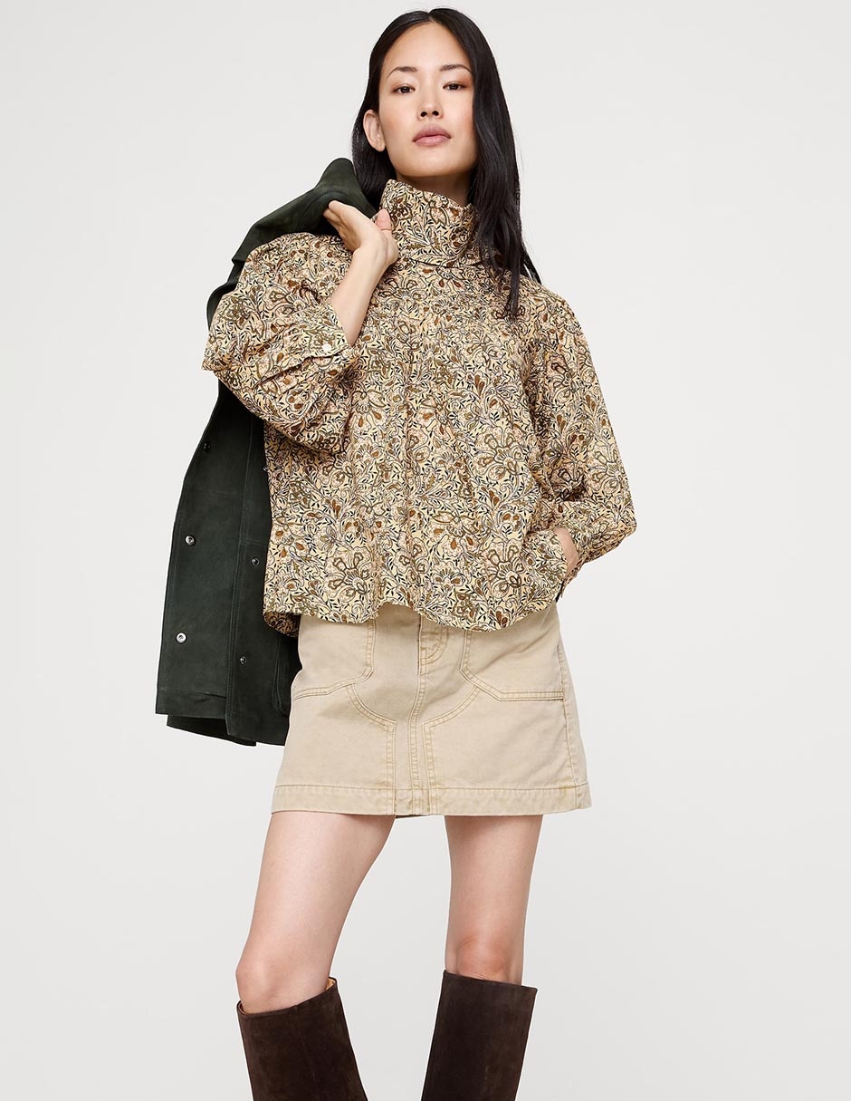 Blusa manga larga para mujer 1