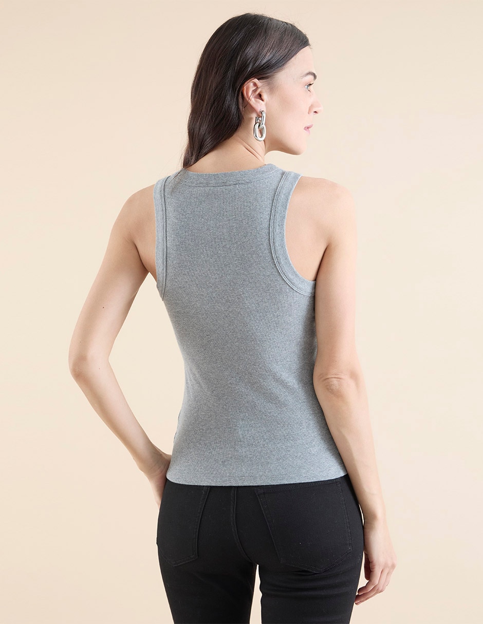 Playera cuello redondo para mujer 2