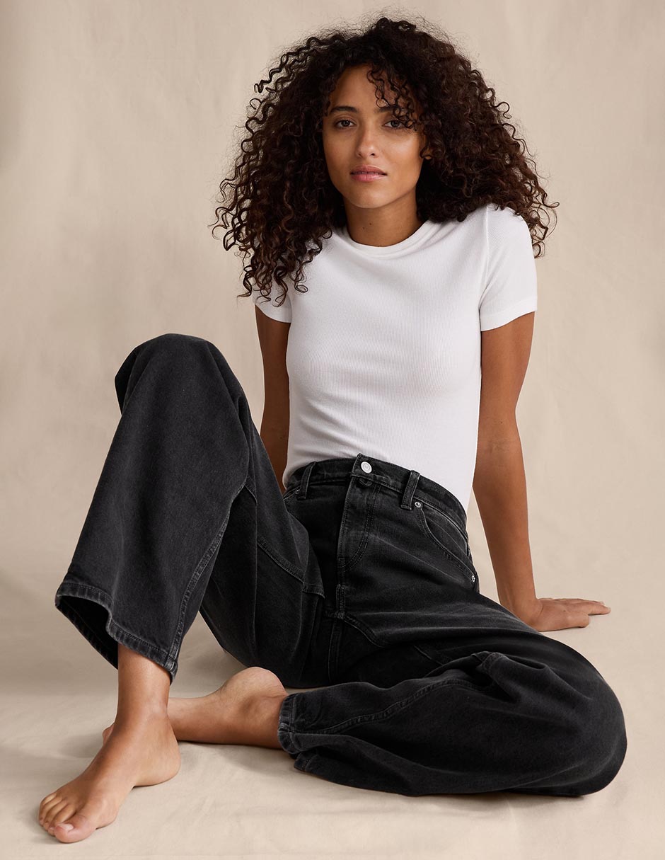 Jeans amplio para mujer Jeans amplio para mujer