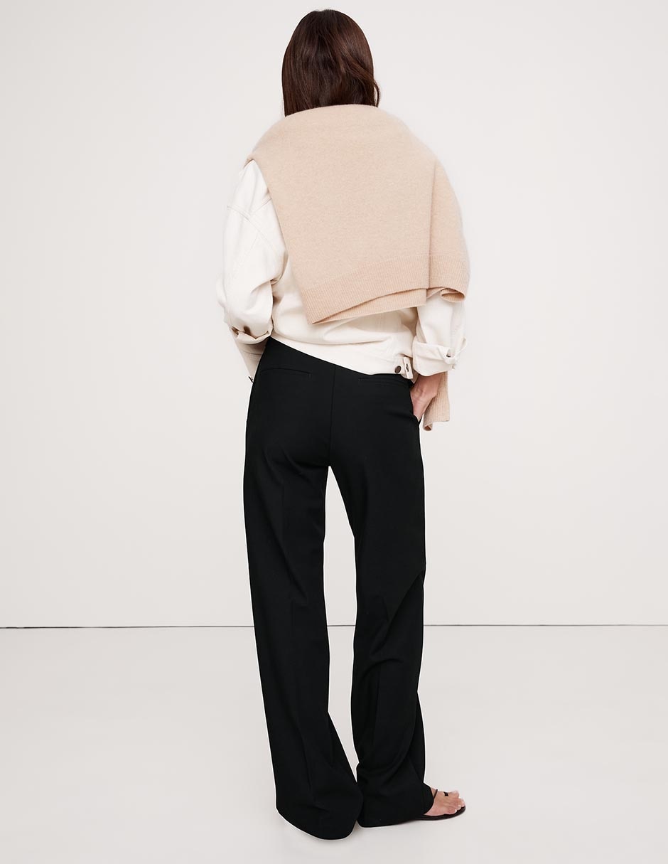 Pantalón de vestir straight para mujer 2