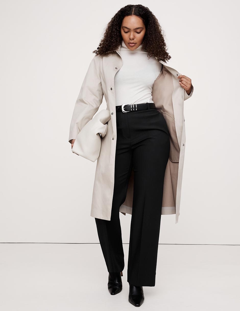 Pantalón de vestir straight para mujer 4