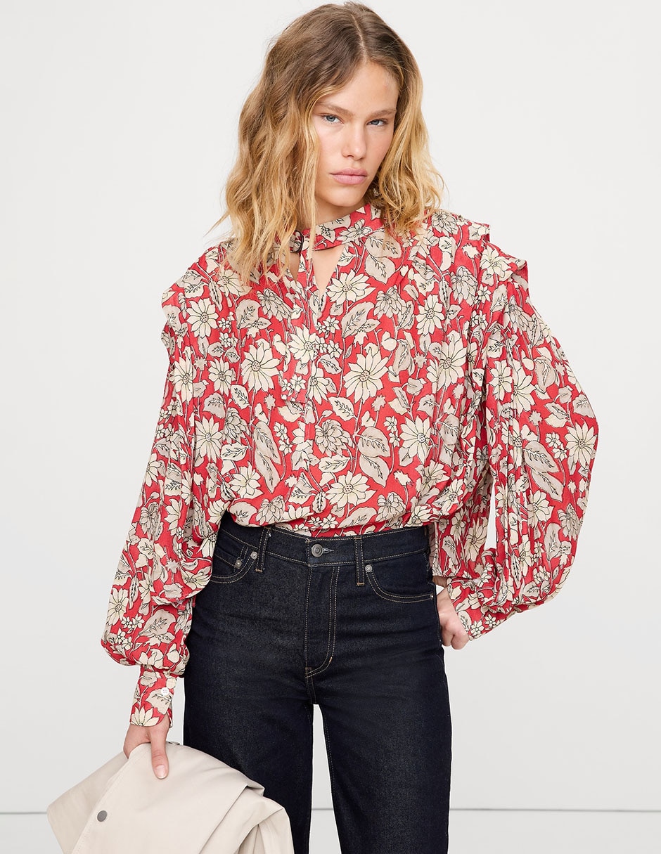 Blusa manga larga para mujer Blusa manga larga para mujer
