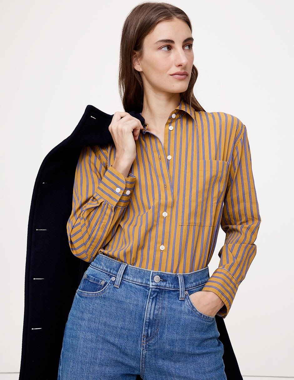 Camisa manga larga para mujer