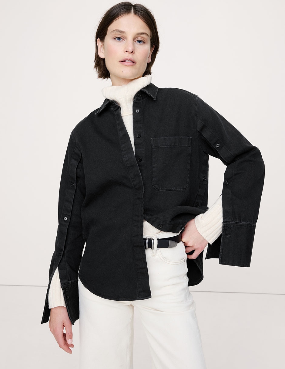 Camisa manga larga para mujer