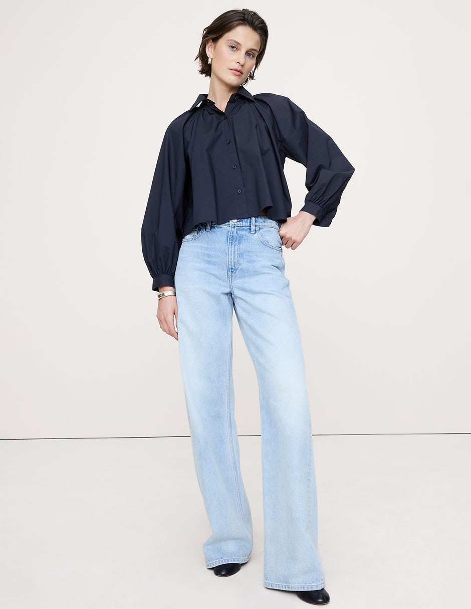 Camisa manga larga para mujer